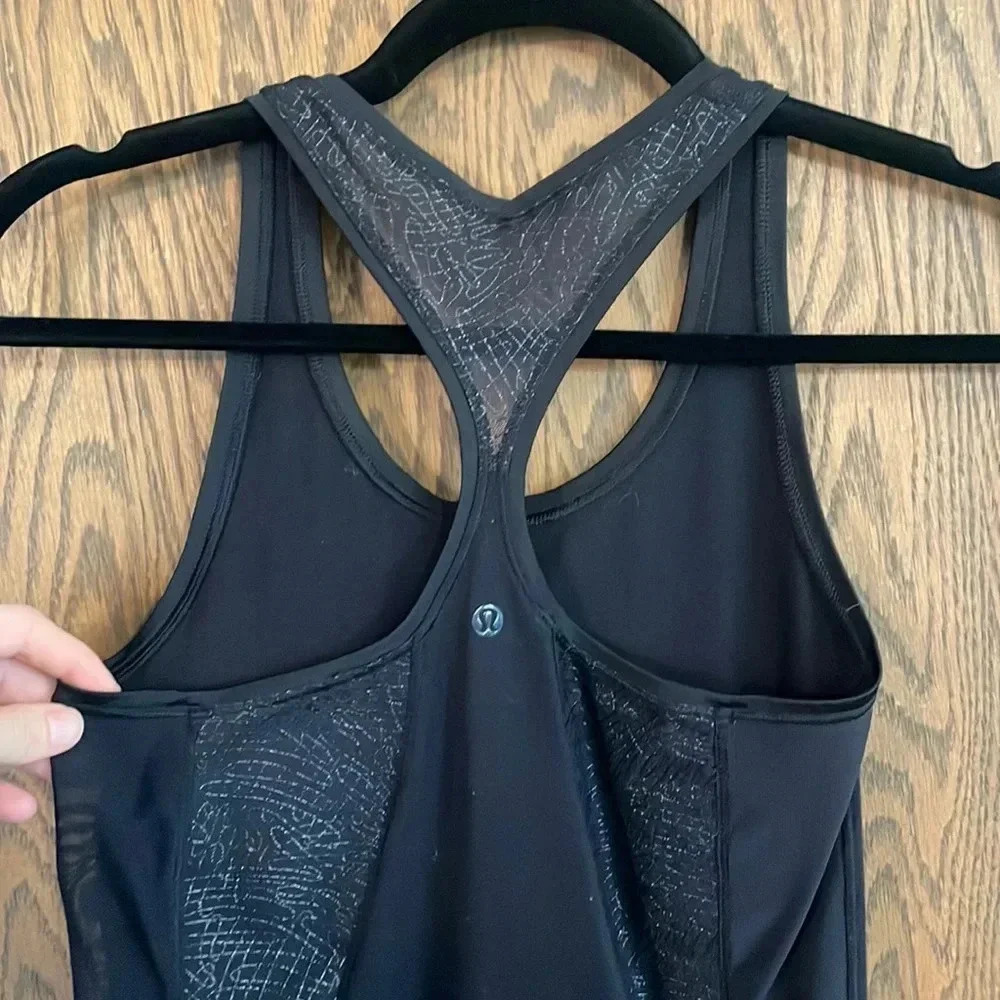 Black Lululemon Tank 4‎